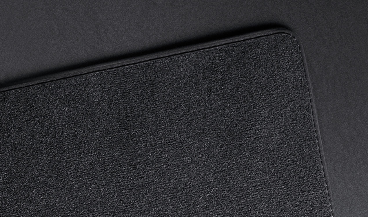Genuine Velours Carpet Floor Mat Set in Panther Black 51 47 9 126 110