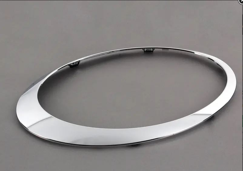 Genuine Head Light Lamp Trim Ring Right O/S Driver Side Chrome 51 13 7 149 906