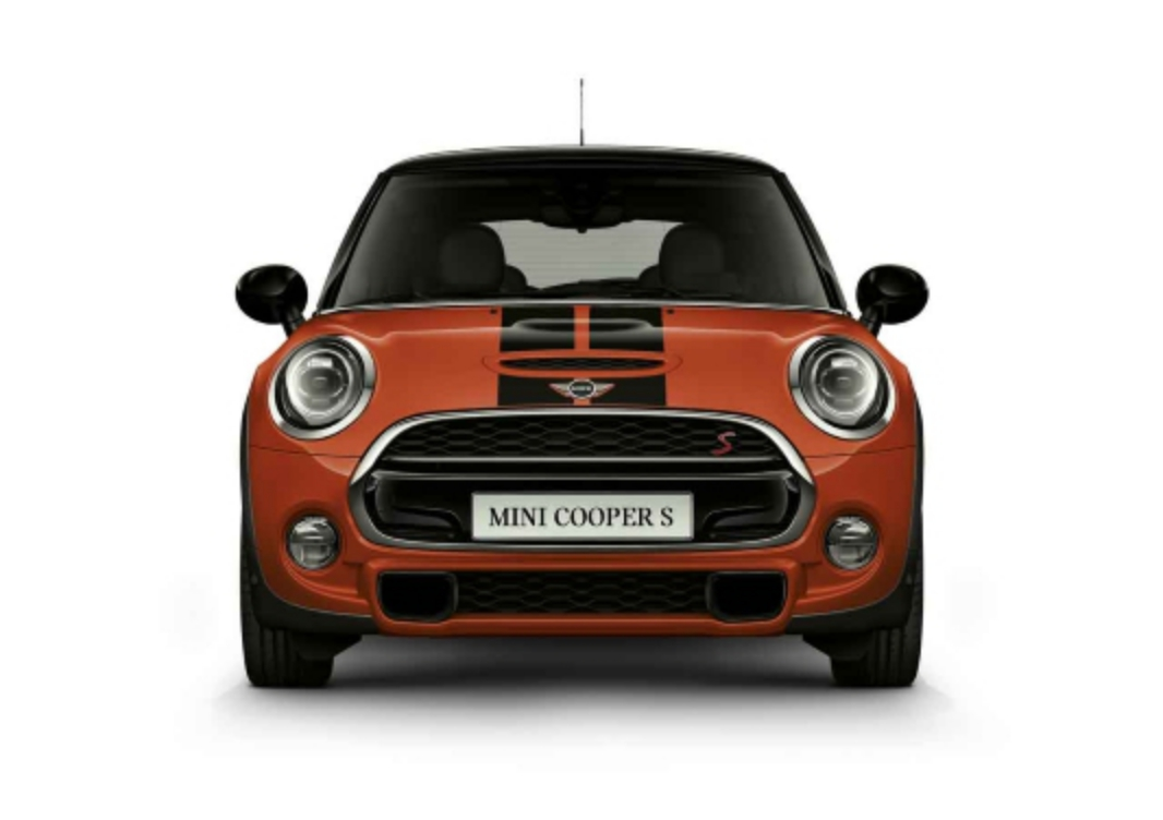 Genuine Bonnet Trunk Set Sport Stripes Decal in Black 51 14 2 414 310