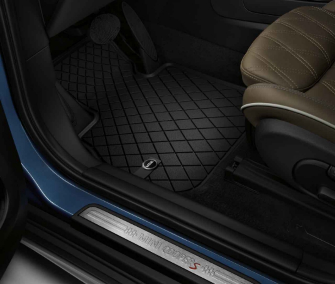 Genuine Floor Mats All-Weather Front Set Essential Black 51 47 2 447 607