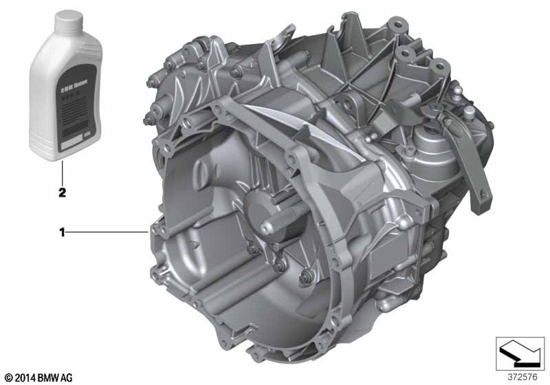 Genuine Transmission Manual Gearbox Oil MTF 1Litre/Ltr 83 22 2 344 589