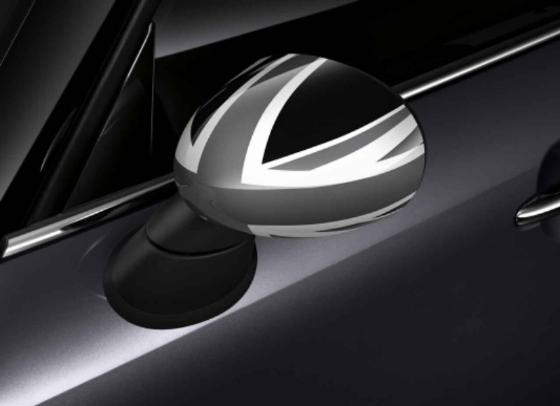 Genuine Countryman Black Jack Style Pack Scuttle & Right Left Mirror Cover