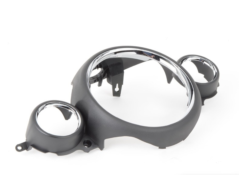 Genuine Dashboard Instruments Trim Cowl Cover In Chrome 51 45 2 752 794