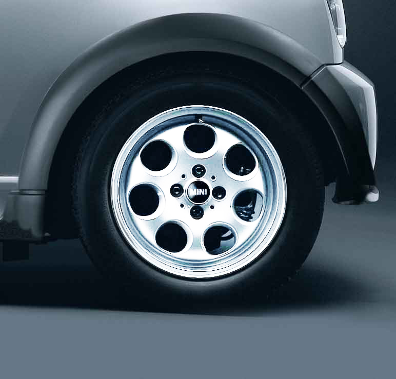 Genuine 15" Inch Light Alloy Wheel 7-Hole R81 White 36 11 1 512 459