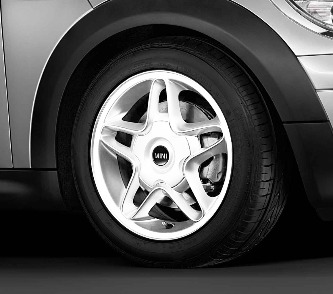Genuine 16" Inch Light Alloy Wheel S-Winder R102 White 36 11 6 769 408