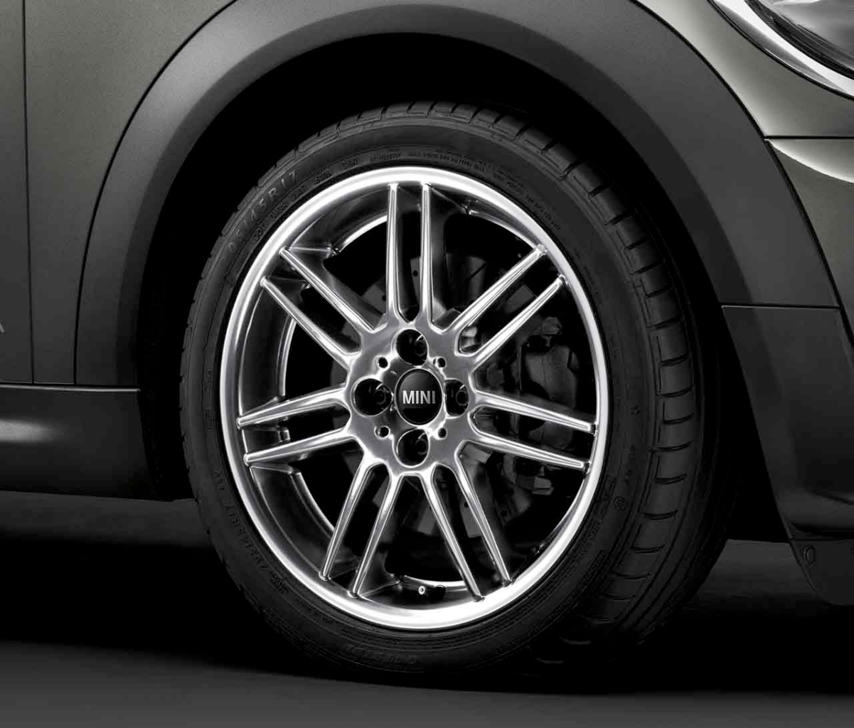 Genuine 17" Inch Light Alloy Wheel Double-Spoke R99 Polished 36 11 6 778 427
