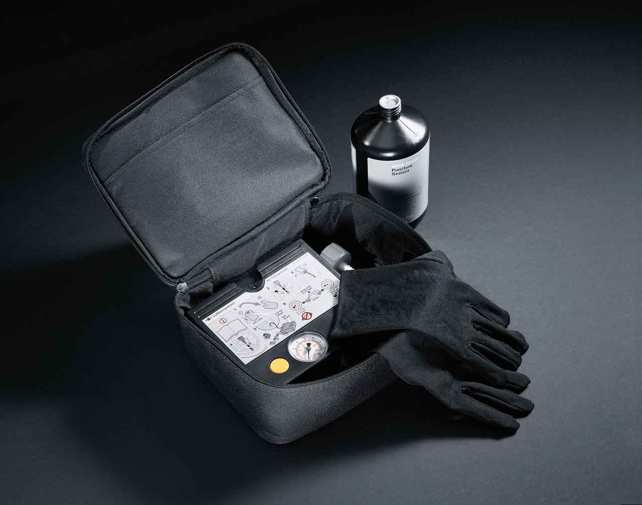 Genuine Tire Mobility Set With Air Pump Sealant Adapter Valves 71 10 2 333 675