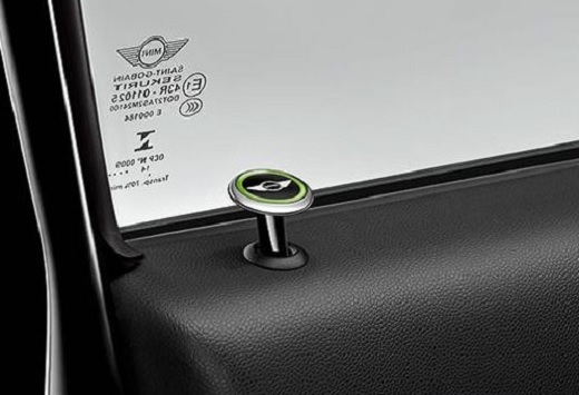 Genuine Interior Door Lock Locking Round Pin in Vivid Green 82 29 2 358 508