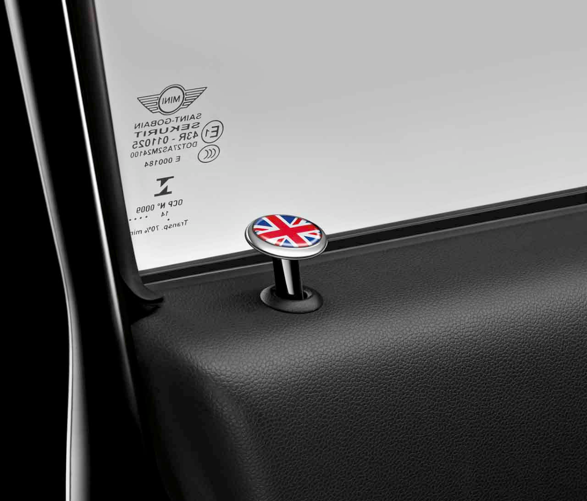 Genuine Interior Door Lock Locking Round Pin in Union Jack 82 29 2 406 336