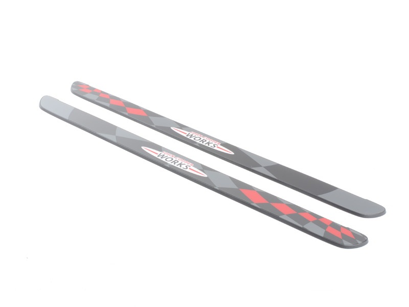 Genuine LED Door Entry Sill Cover Strip JCW Pro Design 51 47 2 357 729