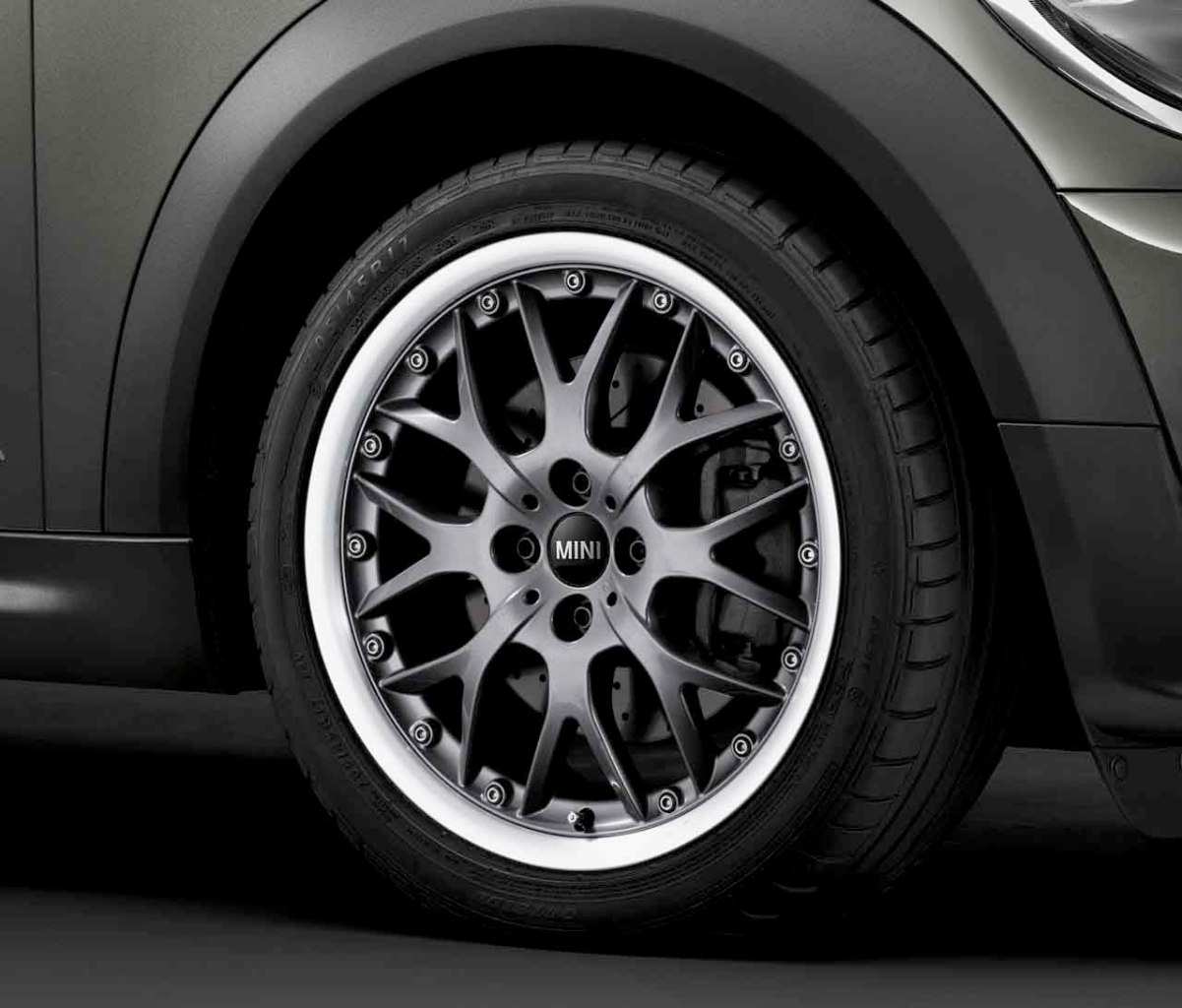 Genuine 17" Alloy Wheel Cross-Spoke Composite R90 Anthracite 36 11 6 777 969