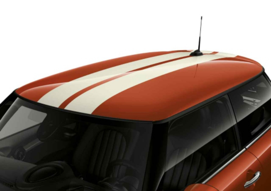 Genuine Roof Kit Set Sport Stipes Decal Stickers in White 51 14 2 357 921