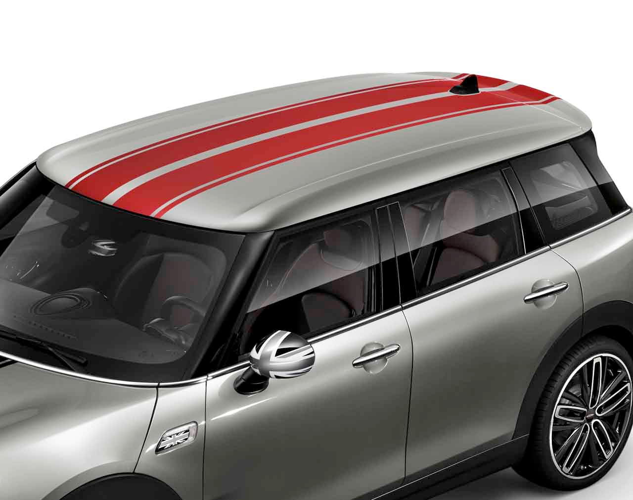 Genuine Sport Stripes Set Red Roof Kit 51 14 2 413 160