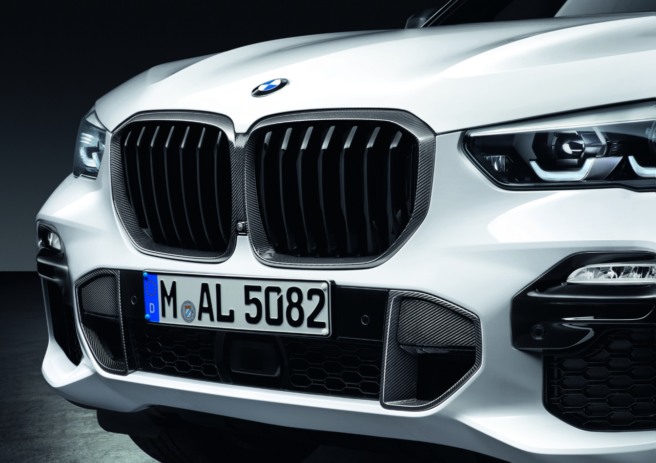 Genuine Front Ornamental Grille Carbon M Performance Replacement 51 71 2 467 262