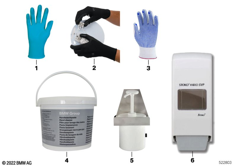 Genuine Gloves 12 Pairs Large 9 83 19 0 441 882