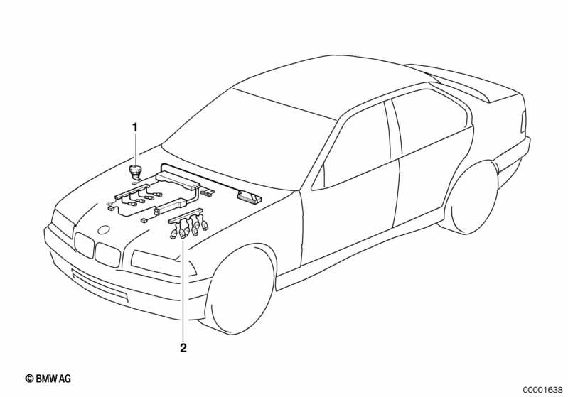 Genuine Ignition Coil Cable Harness