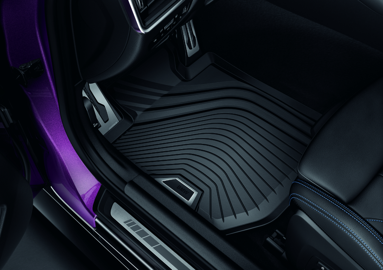 Genuine Front Right Left Floor Mats Set 2 Pieces All Weather RHD 51 47 5 A3E 485