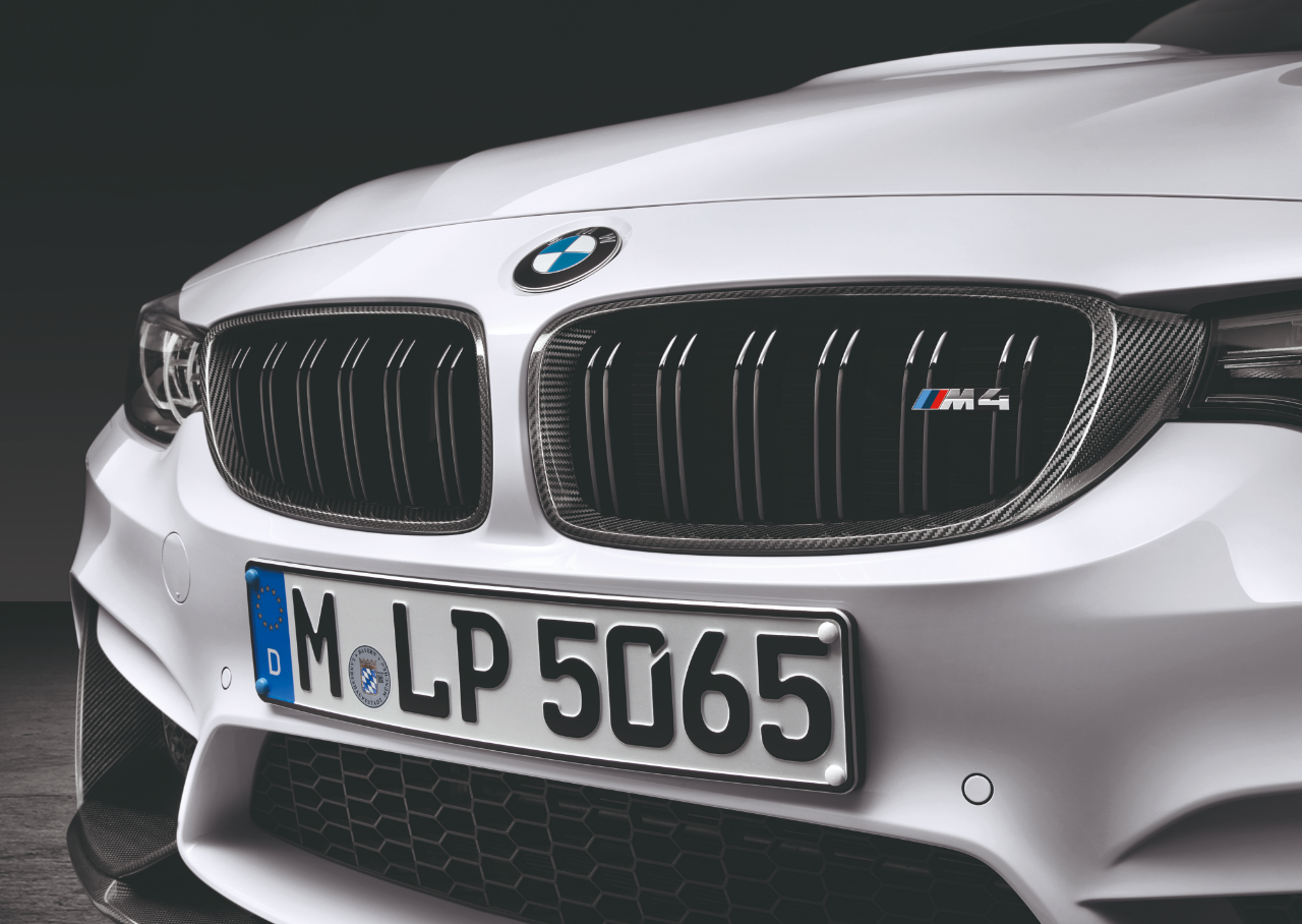 Genuine Front Left Ornamental Grille Carbon M Performance 51 71 2 456 325