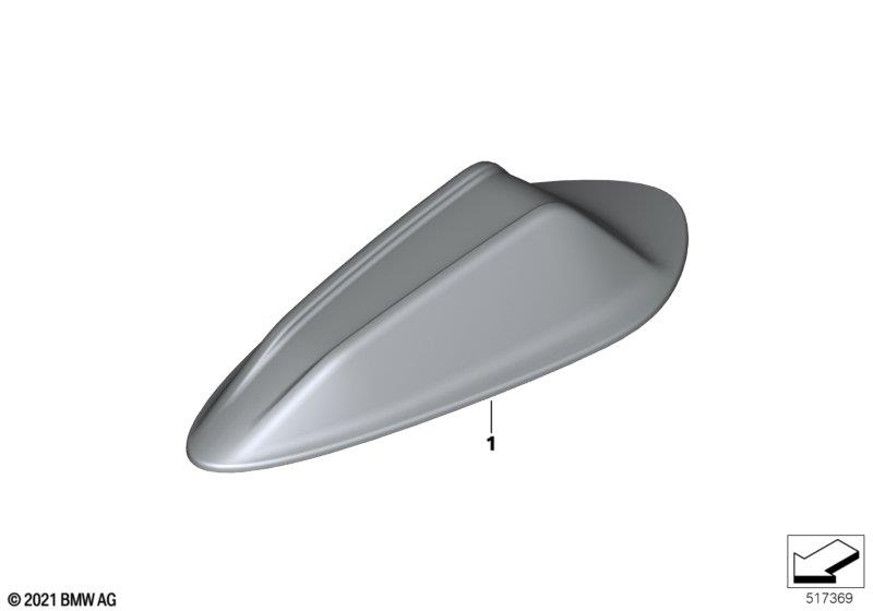 Genuine Antenna Aerial Cover Cap Aramide M Performance 65 20 5 A59 AC9