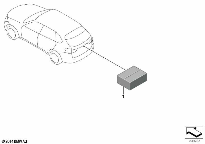 Genuine Reversing Camera Retrofit Kit Reverse Parking Cam 71 60 2 289 351
