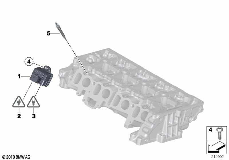 Genuine Ignition Glow Plug Unit Preheating Control Unit 12 21 7 822 099