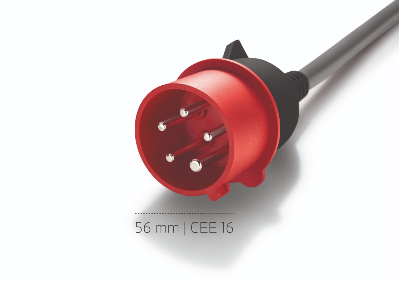 Genuine Car Charging Adapter Cable CEE 16 A Amps Red 3 Phase 61 90 5 A13 8D7