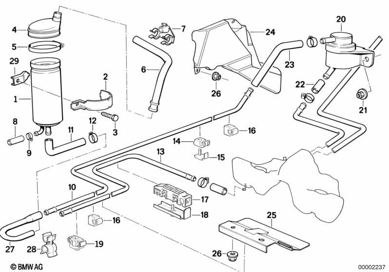 Genuine Fuel Pipe Line Hose Bracket Replacement Spare Part 16 12 1 180 340