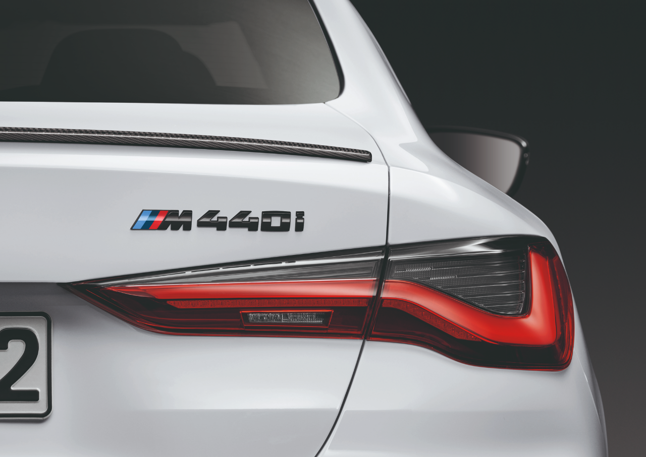Genuine Lettering Emblem Badge Logo Black Painted M440I 51 14 2 472 852