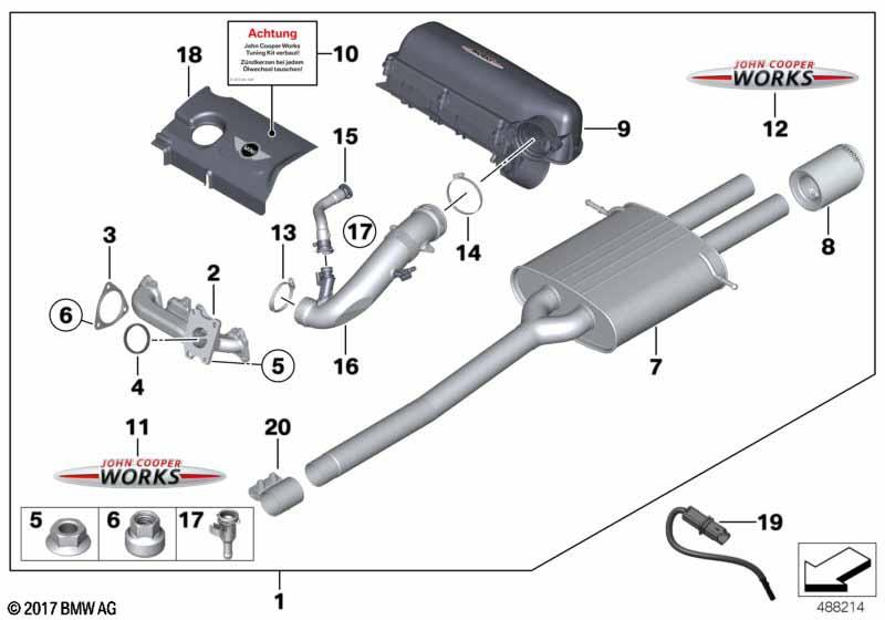 Genuine Air Duct Hose Pipe Line Replacement Spare Part 13 71 7 627 501