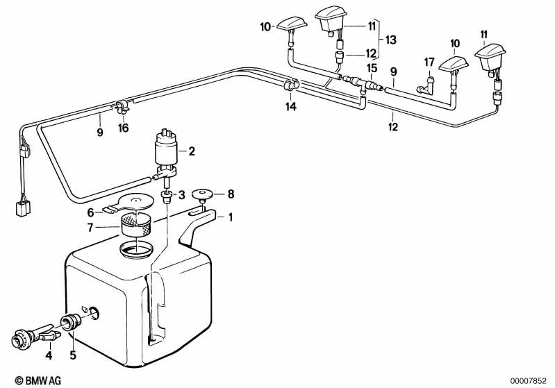 Genuine Window Windscreen Valve Replacement Spare Part 61 66 1 374 978
