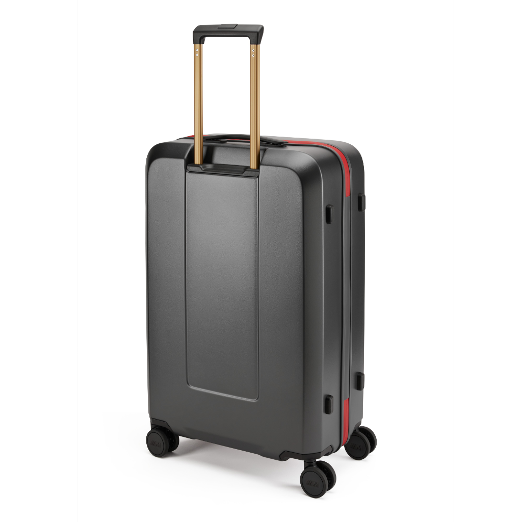 Genuine M Trolley Dark Grey L Hard Shell Wheels Suitcase
