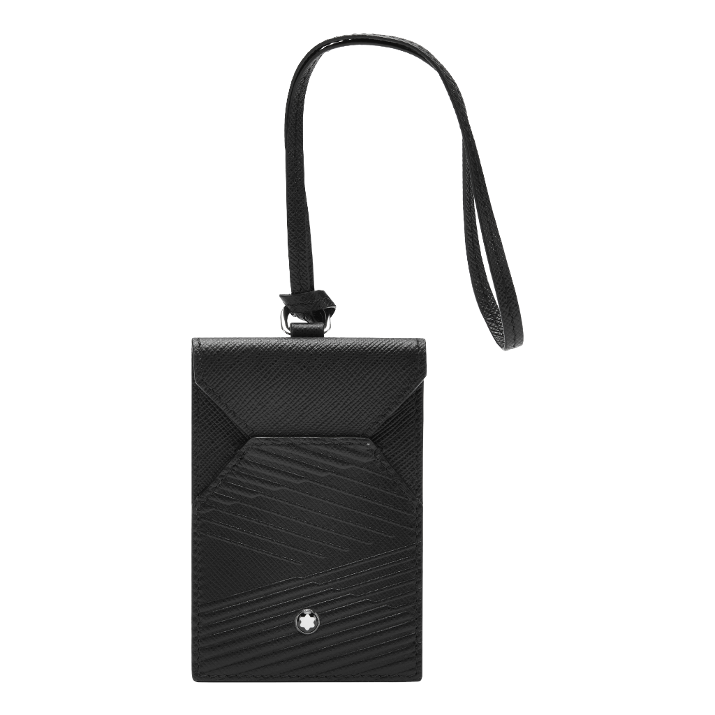 Genuine Montblanc For BMW Luggage Tag Black Suitcase Card Name 80 21 5 A8F 290