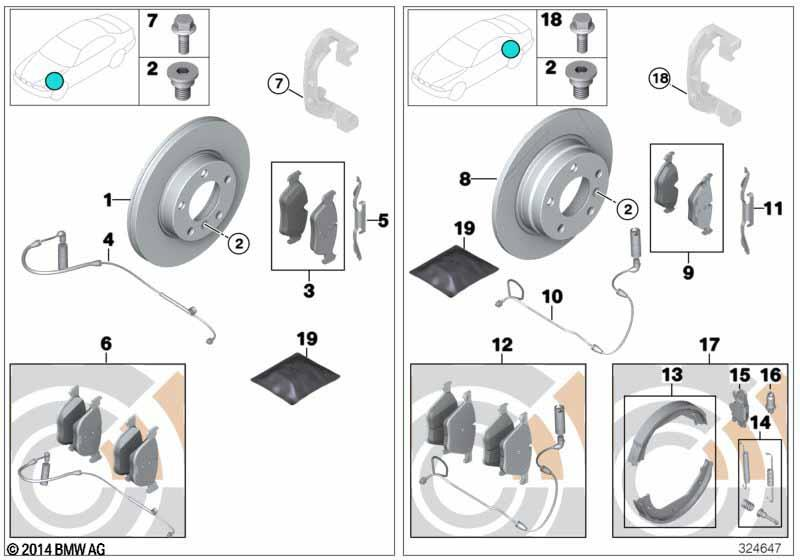 Genuine Brake Pad Paste Brake Assembly Lubricant 3g Grams 83 19 2 158 851
