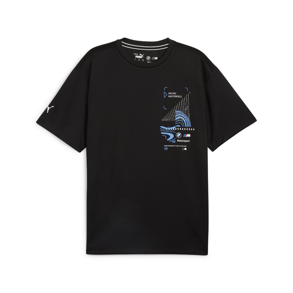 Genuine M Motorsport Statement Mens T Shirt Black Tee Top Short Sleeve
