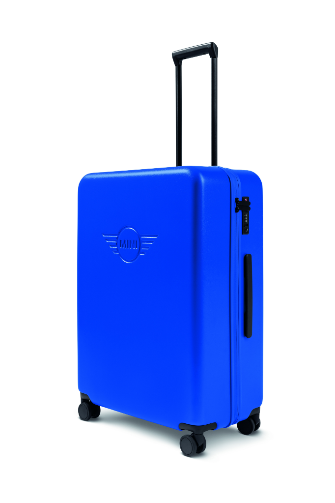 Genuine Trolley Spinner Wing Logo Debossed Hard Case Blazing Blue 80 22 5 B32 0E2