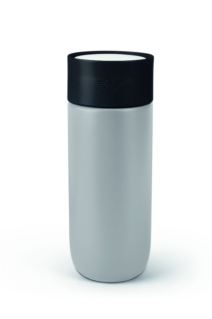 Genuine Travel Mug Colour Block 500ml Grey Black White Vacuum Insulated 80 28 5 B32 109