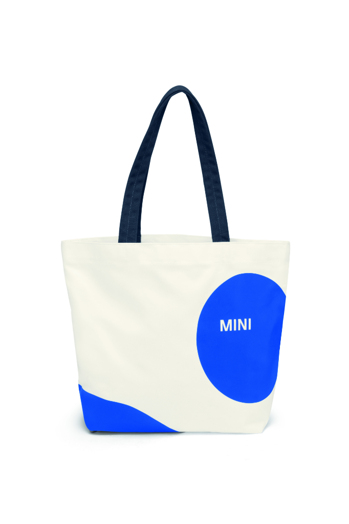 Genuine Shopper Bag Car Face Detail Wordmark White Blazing Blue Indigo 80 22 5 B32 0C9