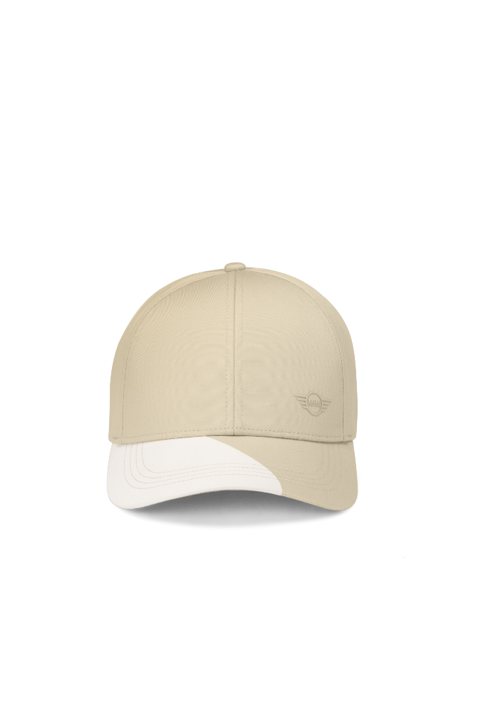 Genuine Baseball Cap  Panel Car Face Detail Vibrant Silver White