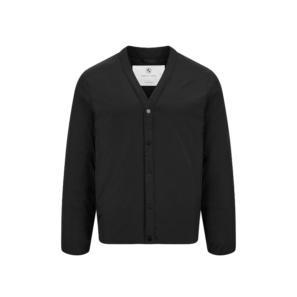 Genuine Unisex Mens Womens Ladies Jacket Black Nylon Top Regular Fit
