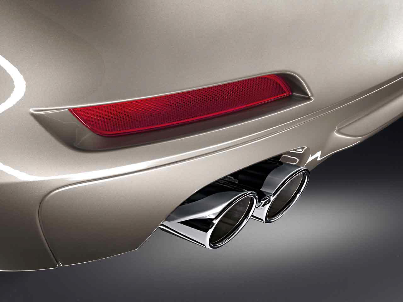 Genuine Chrome Exhaust Tailpipe Trim 18 30 7 536 038