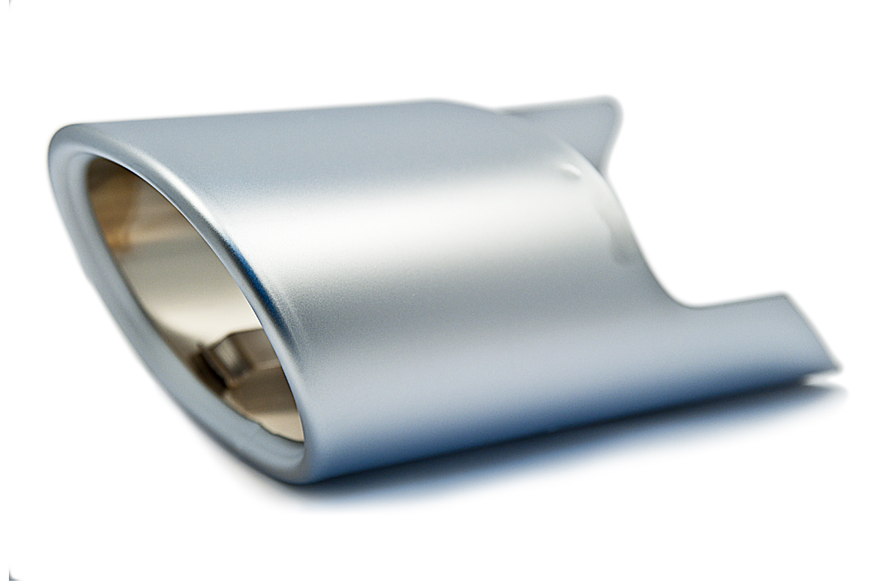 Genuine Exhaust Tailpipe Tip Trim Aluminium 18 30 7 803 692