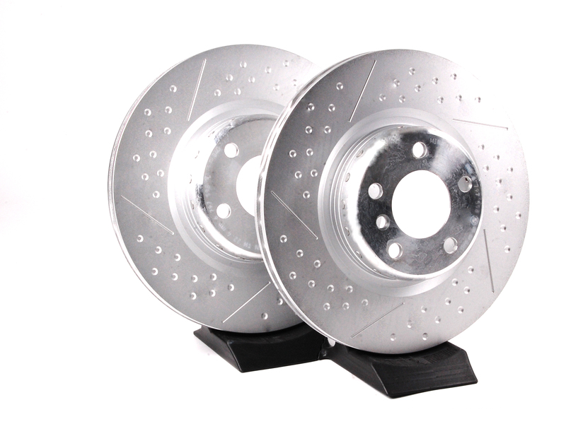Genuine Rear Brake Disc Ventilated Holes 345mm 34 20 6 797 598