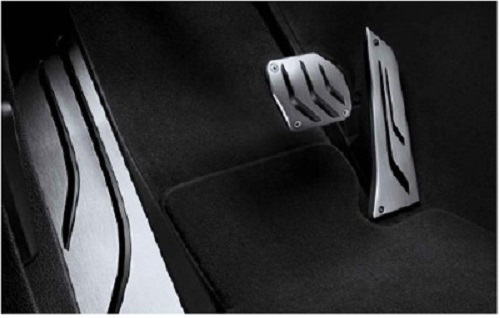 Genuine M Performance Stainless Steel Pedals Covers Set