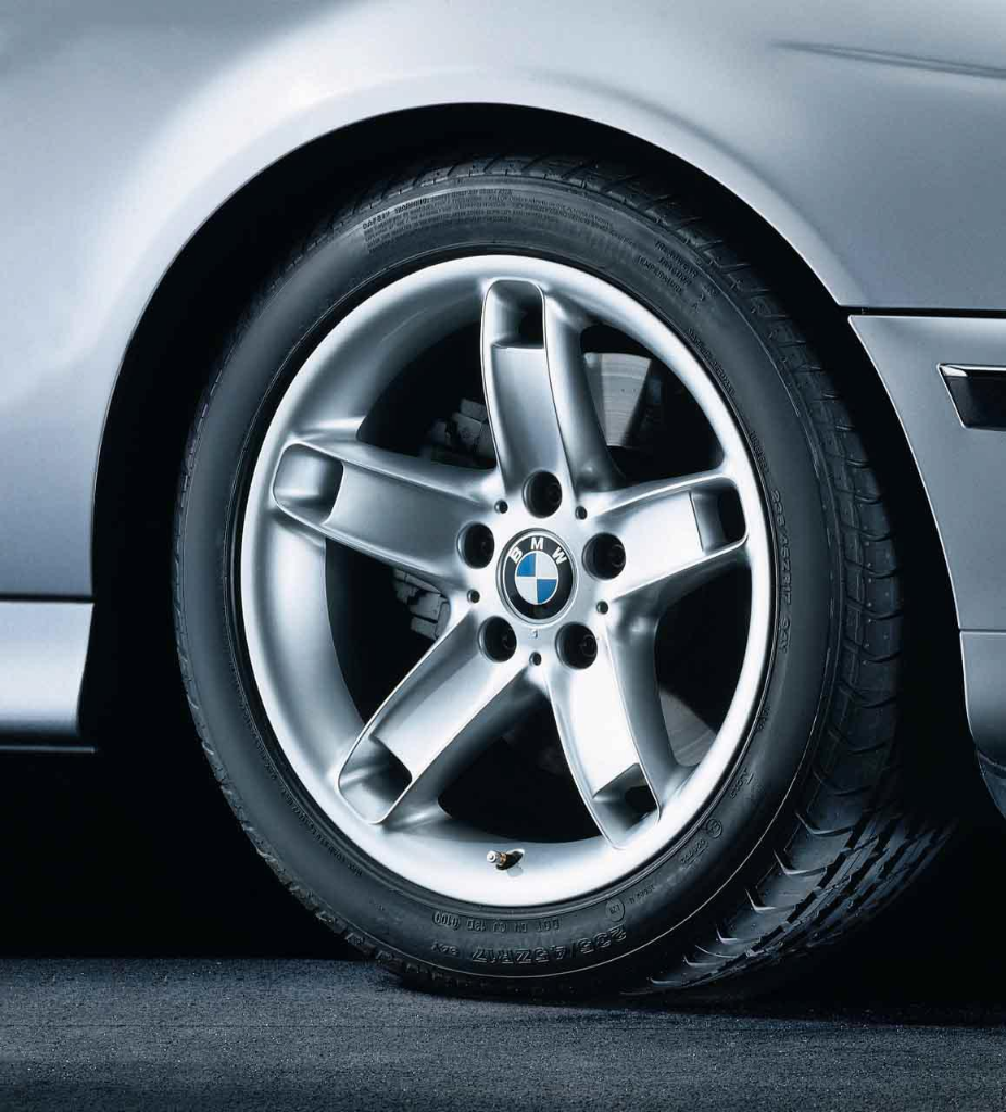 Genuine Alloy Wheel x1 17" Star Spoke 49 Rim 36 11 1 095 442