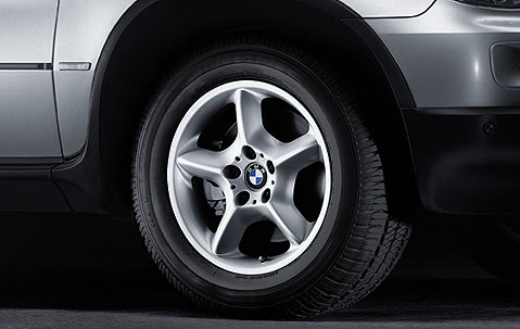 Genuine Alloy Wheel x1 17" Star-Spoke 57 Rim 36 11 1 096 159