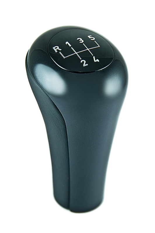 Genuine Leather 5-Speed Gear Knob Black 25 11 1 434 717