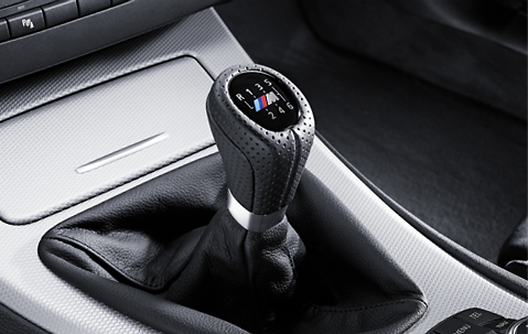 Genuine M Gear Shift Knob+Gaiter Leather Black 25 11 8 036 629