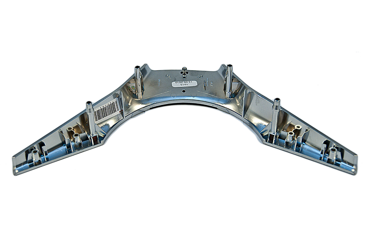Genuine Steering Wheel Trim Cover Chrome 32 34 6 775 300 view 2
