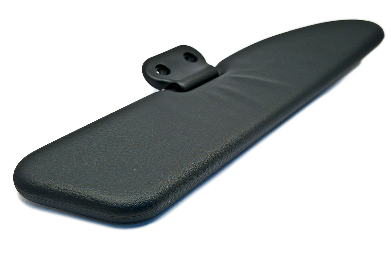 Genuine Sun Visor+Mirror Cover Left Black 51 16 8 407 077 view 2