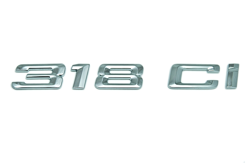 Genuine "318Ci" Self-Adhesive Sticker Badge Emblem 51 14 7 004 685